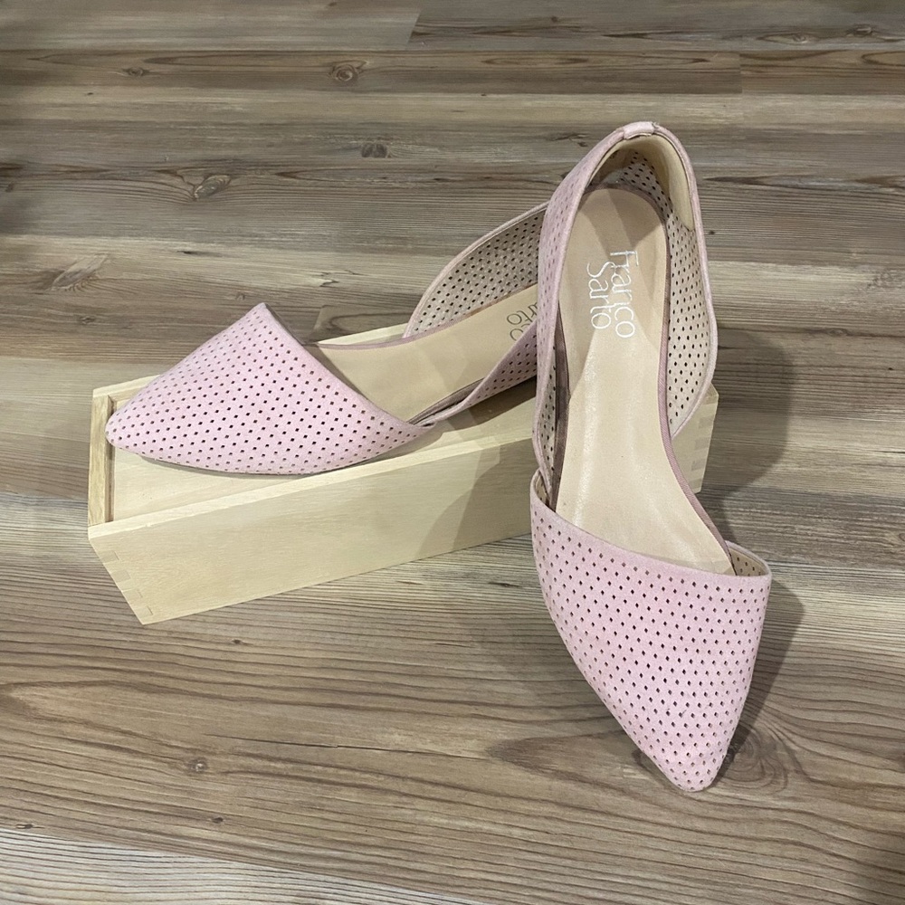Franco Sarto Blush Perforated Flats